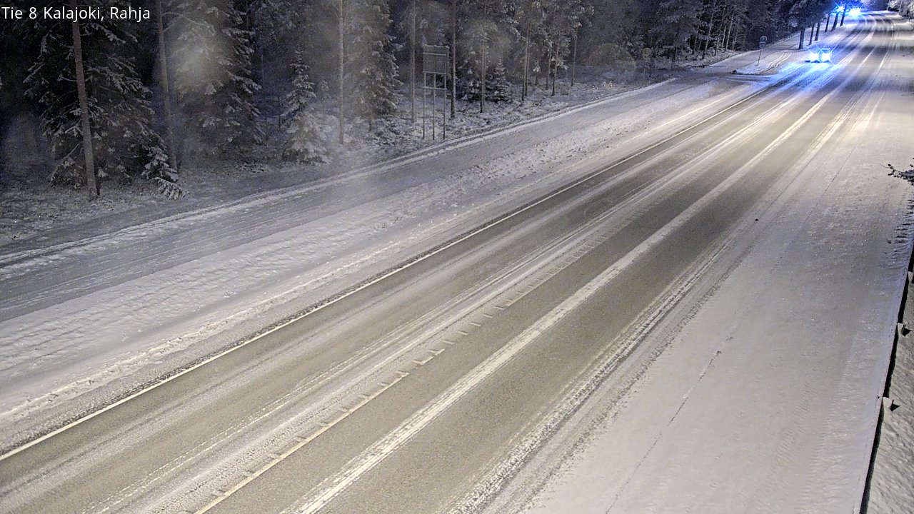 Weather Camera Image Road 8 Kalajoki, Rahja, Kalajoki, Pohjois-Pohjanmaa