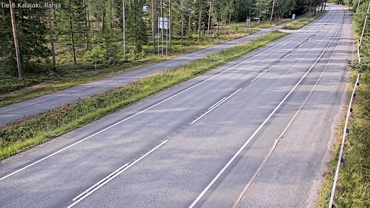 Kelikamerat Kuva Tie 8 Kalajoki, Rahja, Kalajoki, Pohjois-Pohjanmaa