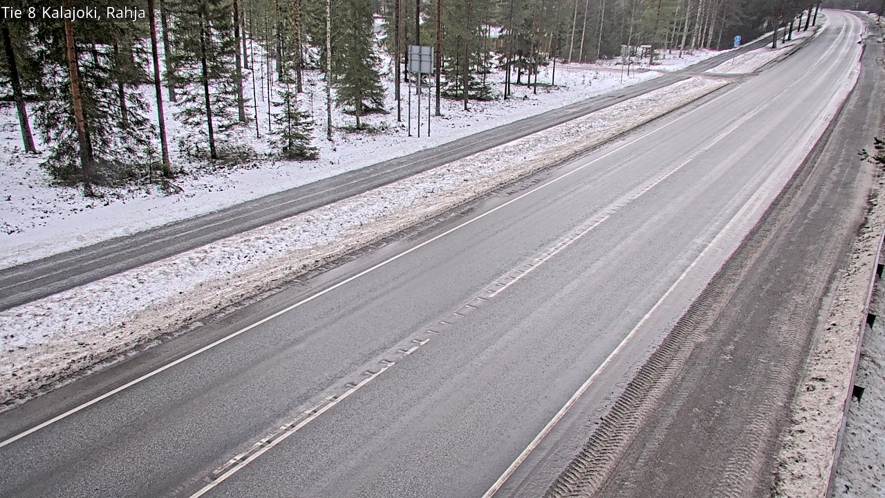 Weather Camera Image Väg 8 Kalajoki, Rahja, Kalajoki, Pohjois-Pohjanmaa