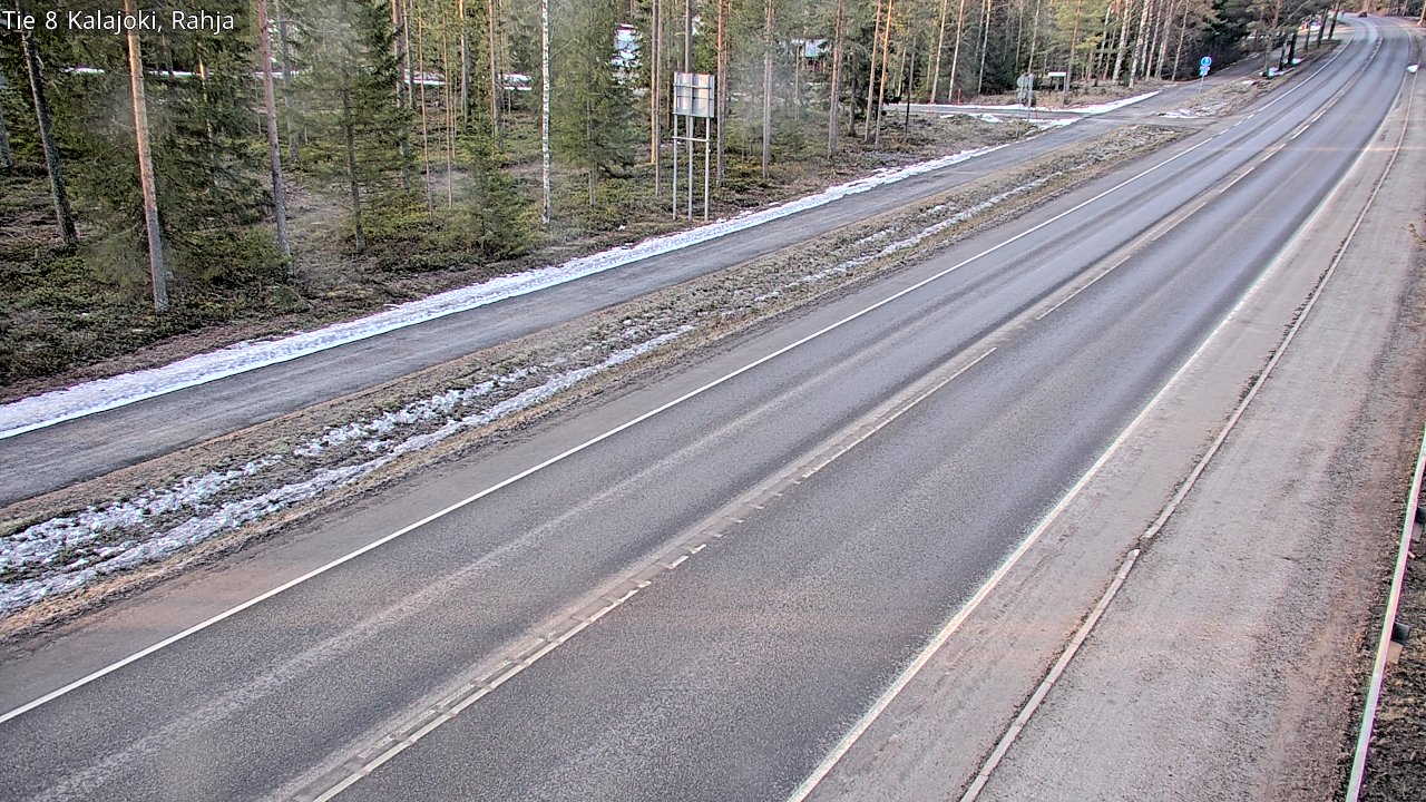 Kelikamerat Kuva Tie 8 Kalajoki, Rahja, Kalajoki, Pohjois-Pohjanmaa