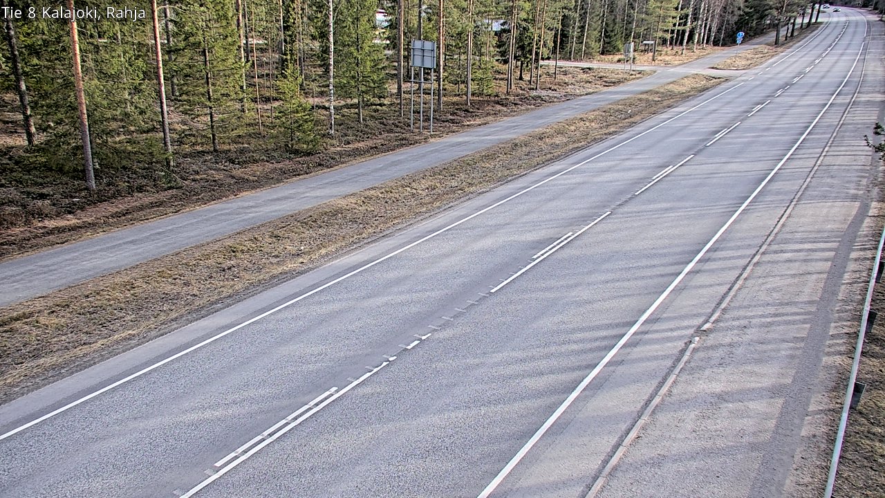 Kelikamerat Kuva Tie 8 Kalajoki, Rahja, Kalajoki, Pohjois-Pohjanmaa