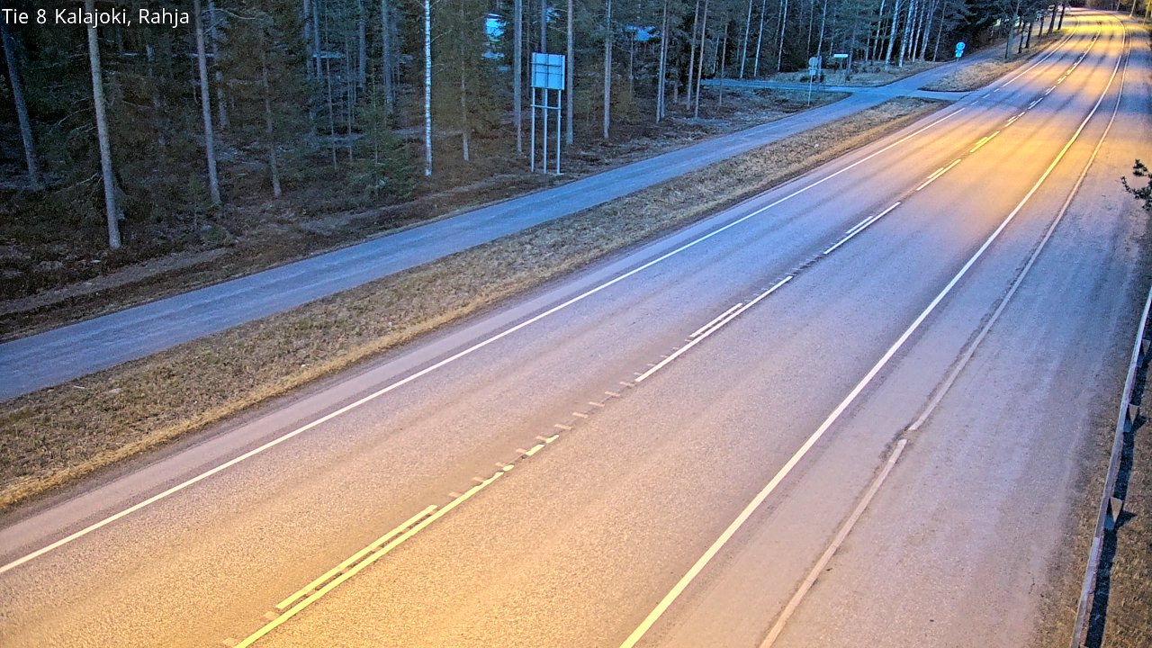 Kelikamerat Kuva Tie 8 Kalajoki, Rahja, Kalajoki, Pohjois-Pohjanmaa