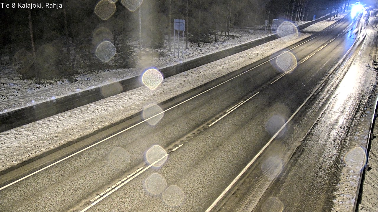 Weather Camera Image Road 8 Kalajoki, Rahja, Kalajoki, Pohjois-Pohjanmaa