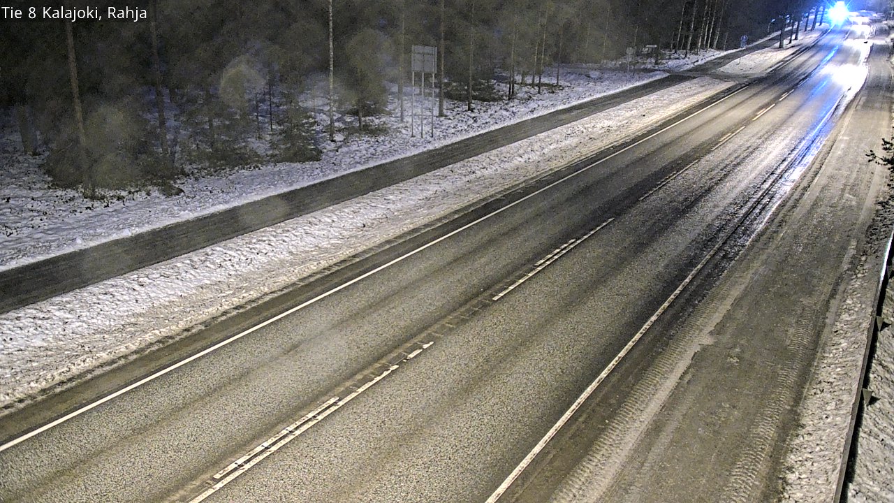 Weather Camera Image Väg 8 Kalajoki, Rahja, Kalajoki, Pohjois-Pohjanmaa