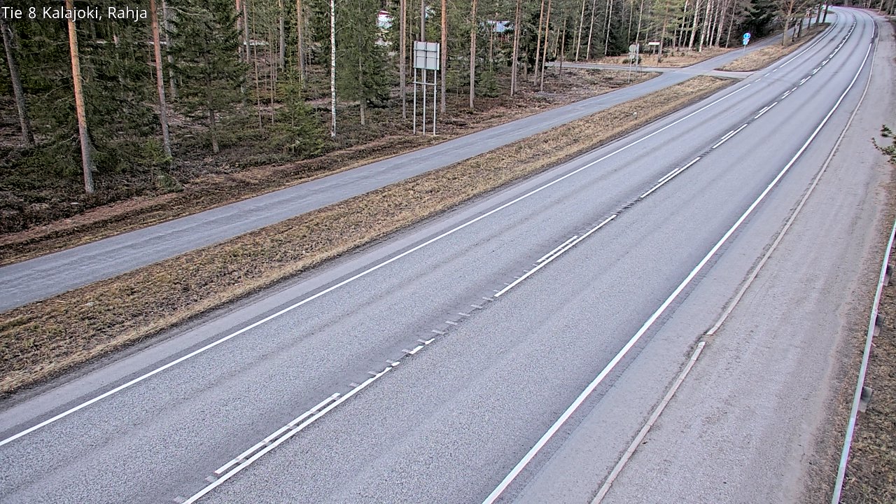 Kelikamerat Kuva Tie 8 Kalajoki, Rahja, Kalajoki, Pohjois-Pohjanmaa