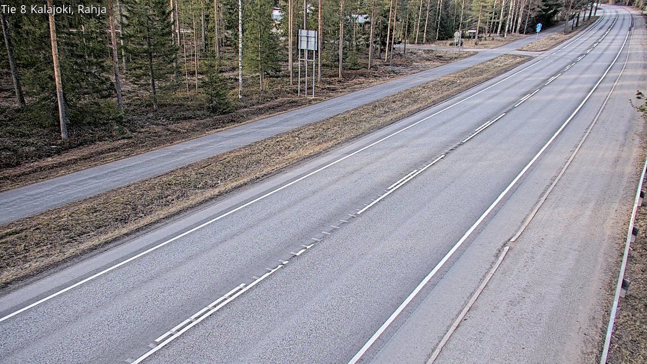 Kelikamerat Kuva Tie 8 Kalajoki, Rahja, Kalajoki, Pohjois-Pohjanmaa