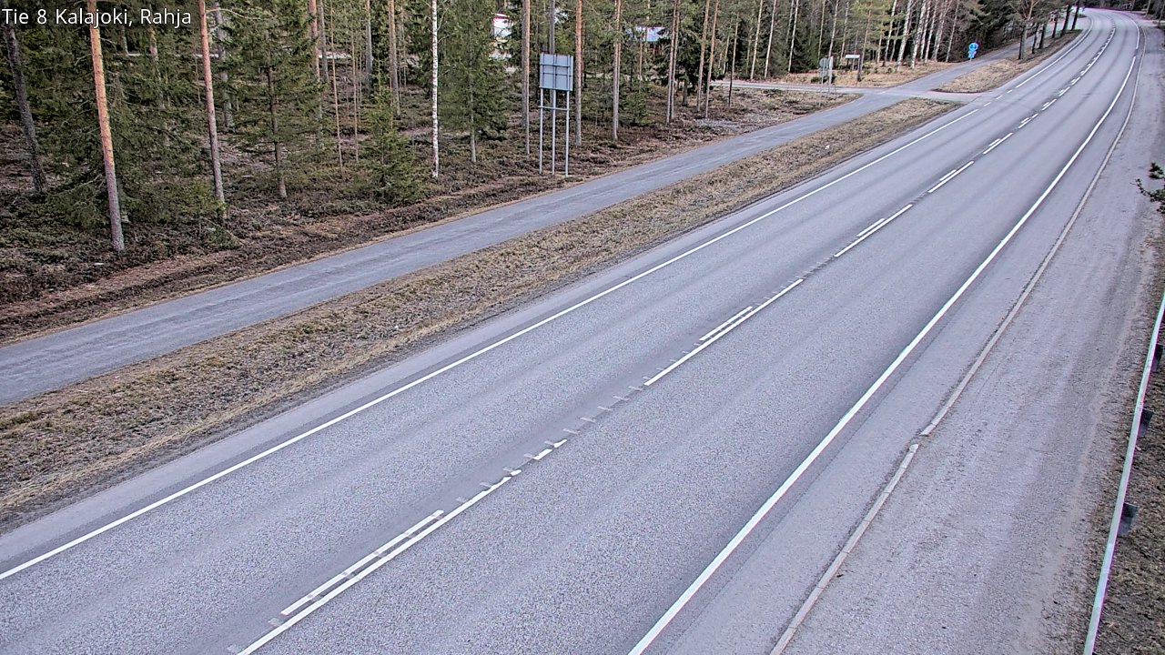 Kelikamerat Kuva Tie 8 Kalajoki, Rahja, Kalajoki, Pohjois-Pohjanmaa