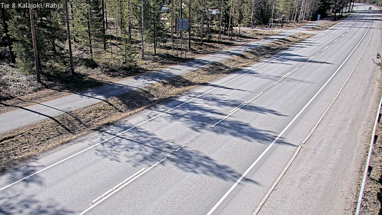 Kelikamerat Kuva Tie 8 Kalajoki, Rahja, Kalajoki, Pohjois-Pohjanmaa