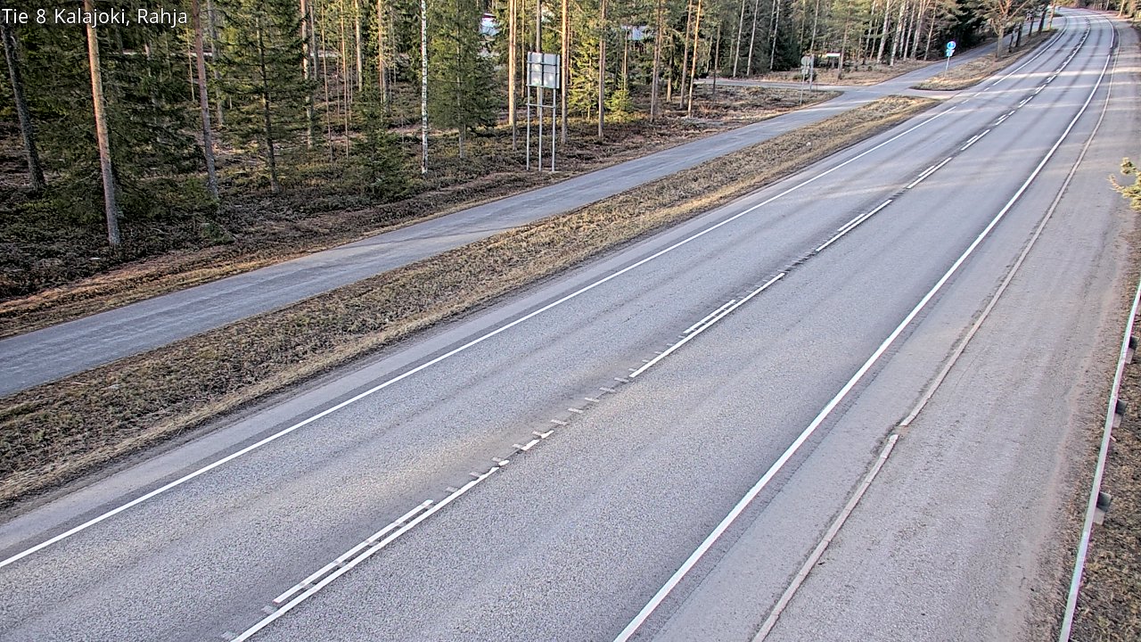 Kelikamerat Kuva Tie 8 Kalajoki, Rahja, Kalajoki, Pohjois-Pohjanmaa