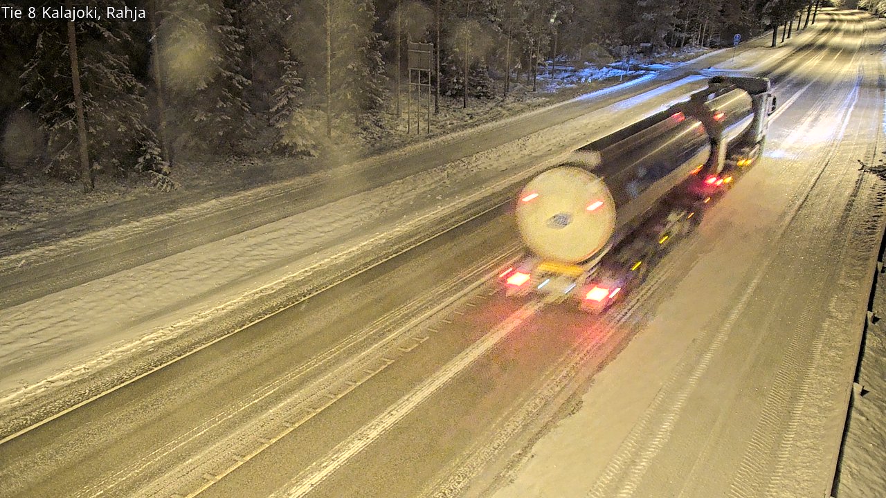 Kelikamerat Kuva Tie 8 Kalajoki, Rahja, Kalajoki, Pohjois-Pohjanmaa