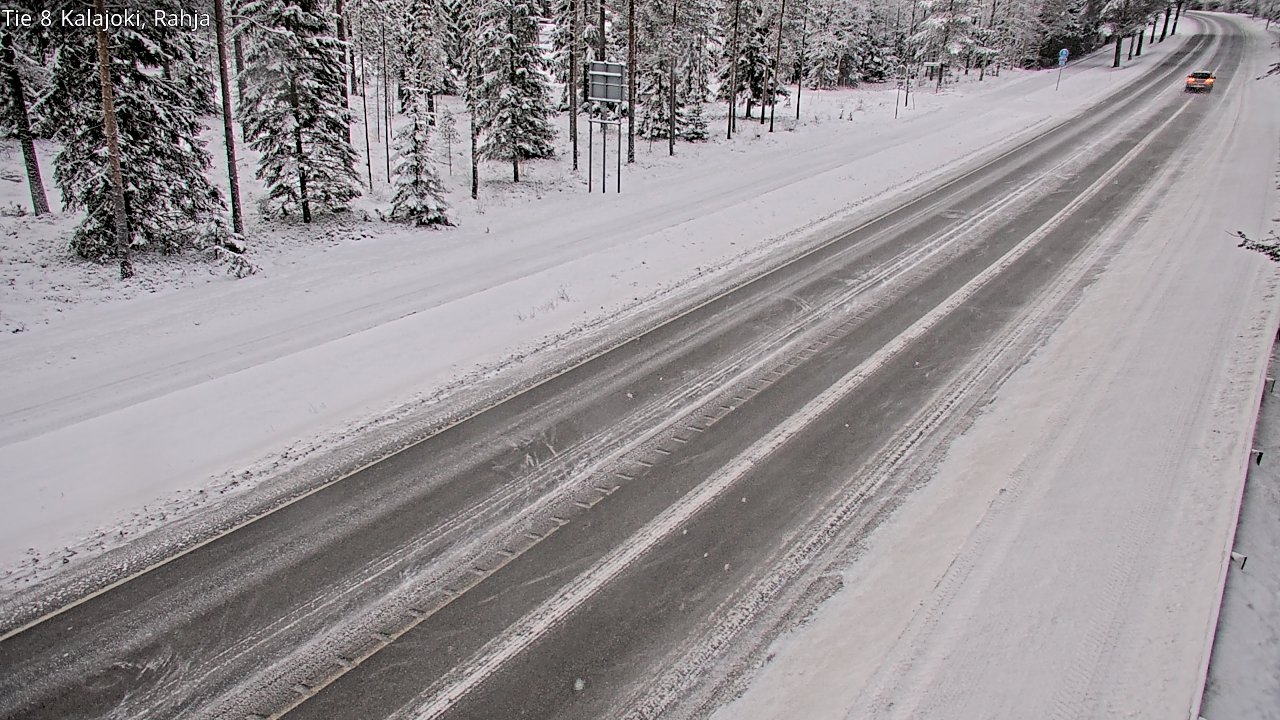 Kelikamerat Kuva Tie 8 Kalajoki, Rahja, Kalajoki, Pohjois-Pohjanmaa