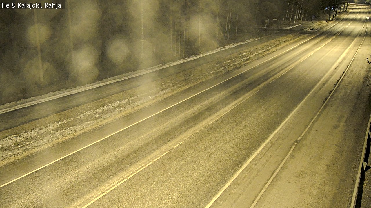 Kelikamerat Kuva Tie 8 Kalajoki, Rahja, Kalajoki, Pohjois-Pohjanmaa