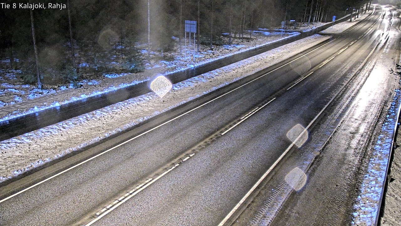 Weather Camera Image Road 8 Kalajoki, Rahja, Kalajoki, Pohjois-Pohjanmaa