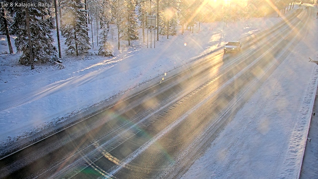 Weather Camera Image Väg 8 Kalajoki, Rahja, Kalajoki, Pohjois-Pohjanmaa