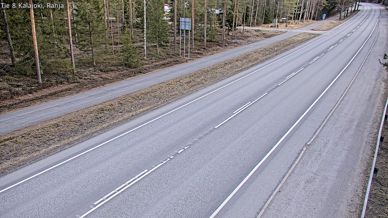 Kelikamerat Kuva Tie 8 Kalajoki, Rahja, Kalajoki, Pohjois-Pohjanmaa