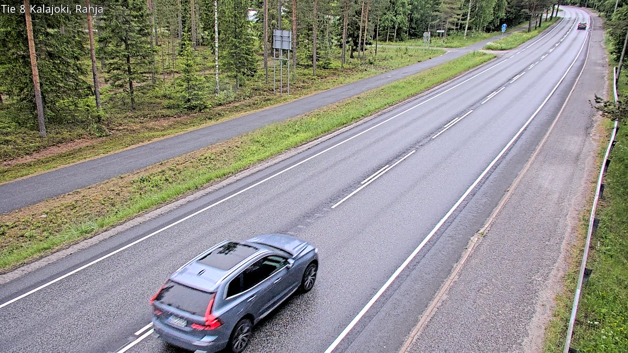 Kelikamerat Kuva Tie 8 Kalajoki, Rahja, Kalajoki, Pohjois-Pohjanmaa