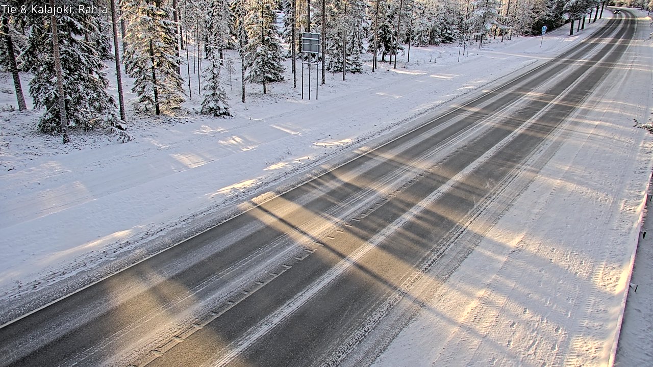 Weather Camera Image Road 8 Kalajoki, Rahja, Kalajoki, Pohjois-Pohjanmaa