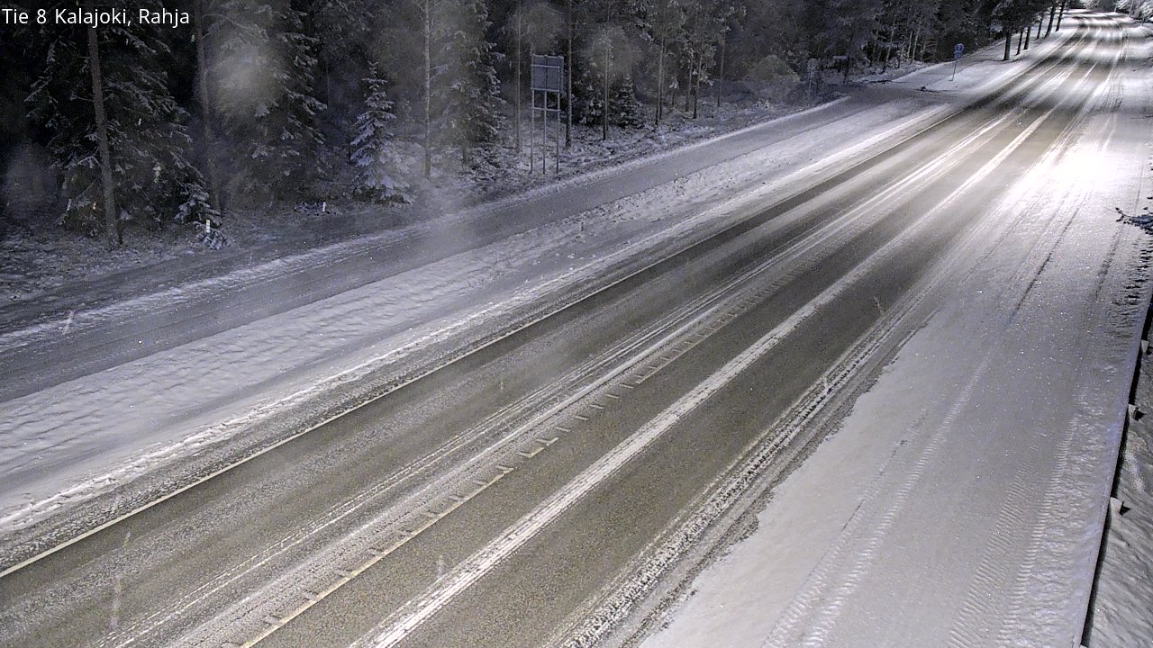 Kelikamerat Kuva Tie 8 Kalajoki, Rahja, Kalajoki, Pohjois-Pohjanmaa