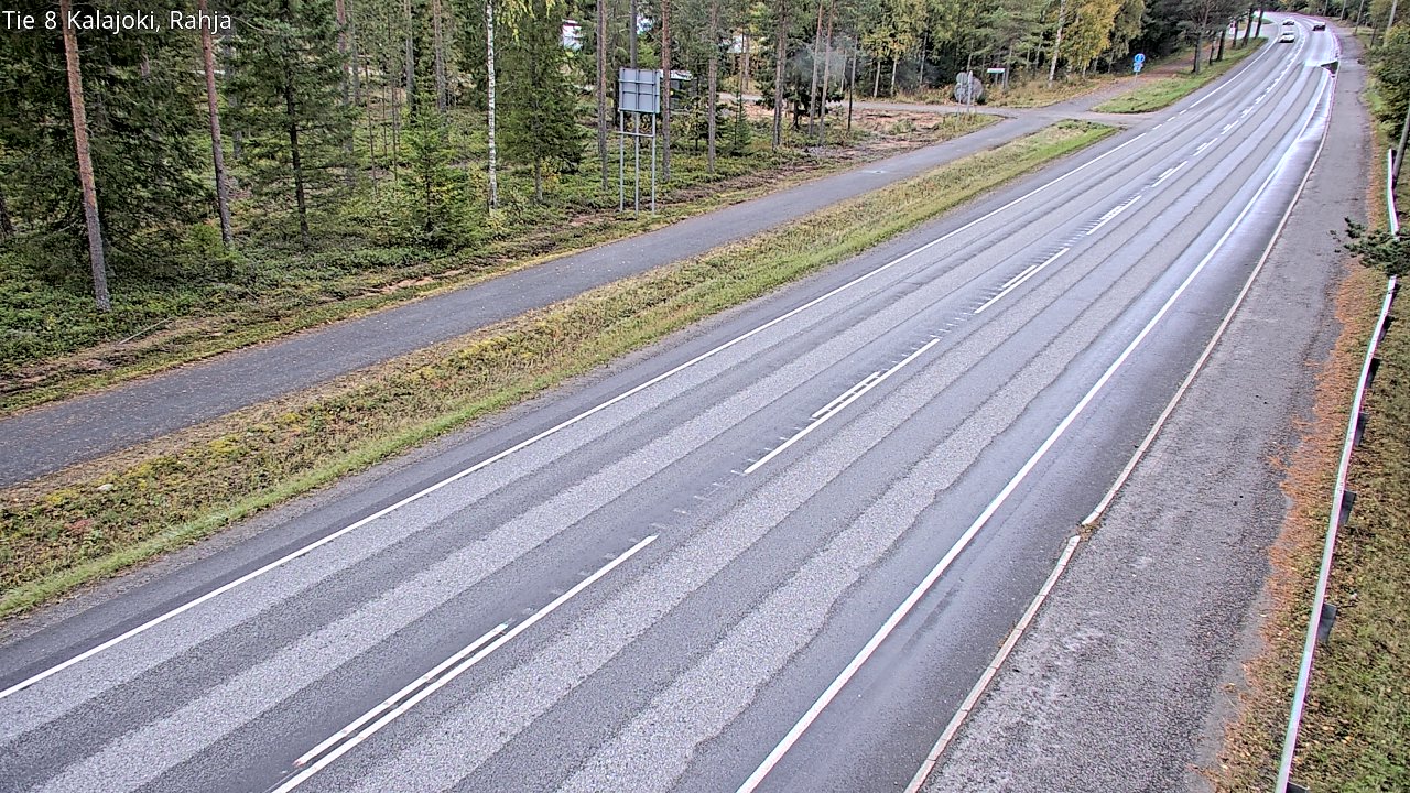 Kelikamerat Kuva Tie 8 Kalajoki, Rahja, Kalajoki, Pohjois-Pohjanmaa