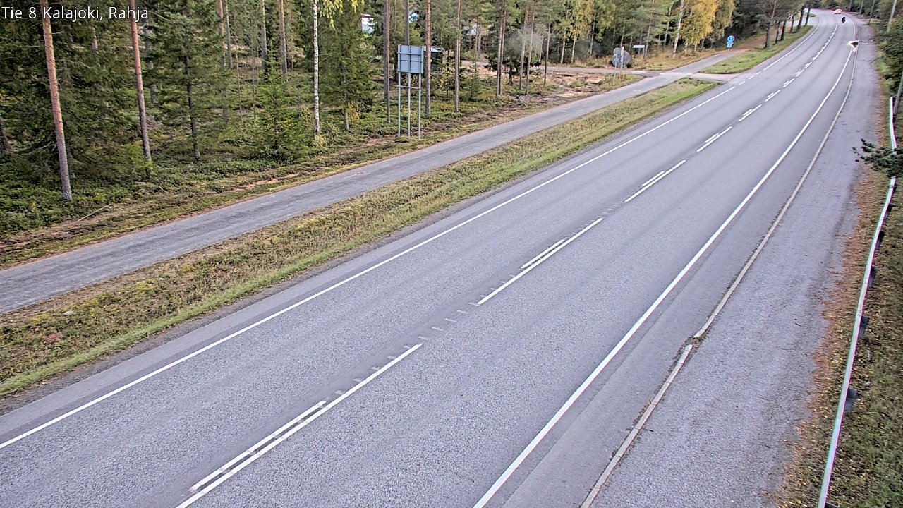 Kelikamerat Kuva Tie 8 Kalajoki, Rahja, Kalajoki, Pohjois-Pohjanmaa