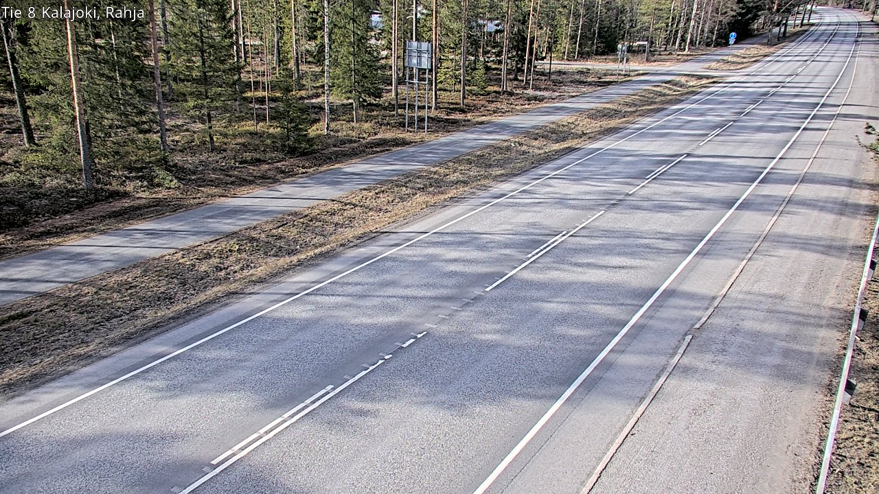 Kelikamerat Kuva Tie 8 Kalajoki, Rahja, Kalajoki, Pohjois-Pohjanmaa