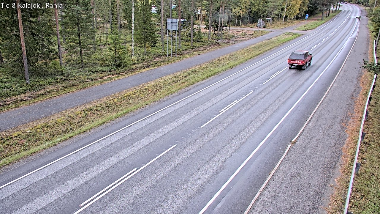 Kelikamerat Kuva Tie 8 Kalajoki, Rahja, Kalajoki, Pohjois-Pohjanmaa