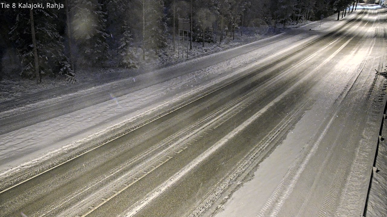 Kelikamerat Kuva Tie 8 Kalajoki, Rahja, Kalajoki, Pohjois-Pohjanmaa