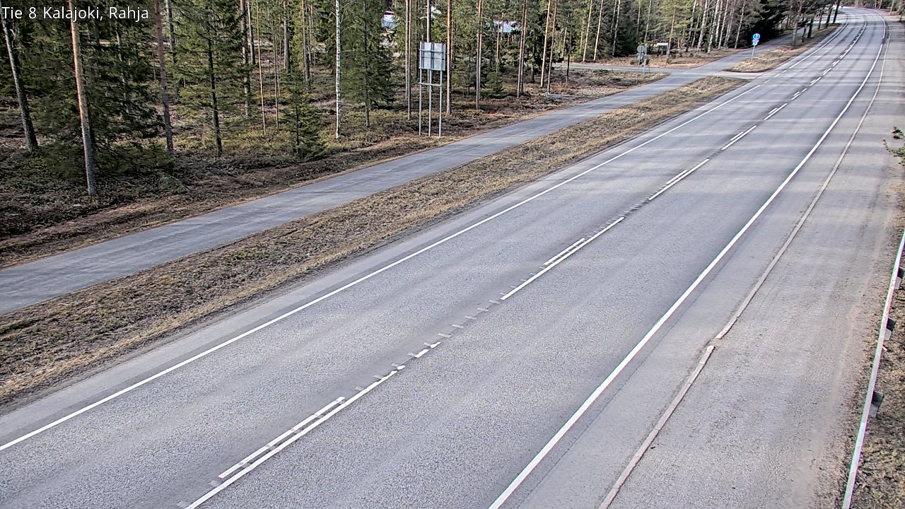 Kelikamerat Kuva Tie 8 Kalajoki, Rahja, Kalajoki, Pohjois-Pohjanmaa