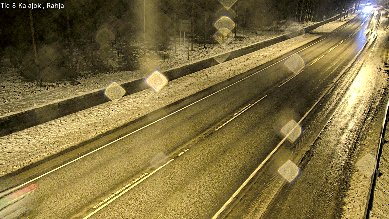 Weather Camera Image Road 8 Kalajoki, Rahja, Kalajoki, Pohjois-Pohjanmaa
