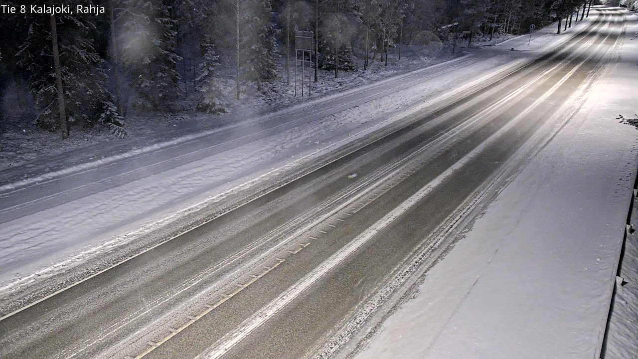 Kelikamerat Kuva Tie 8 Kalajoki, Rahja, Kalajoki, Pohjois-Pohjanmaa