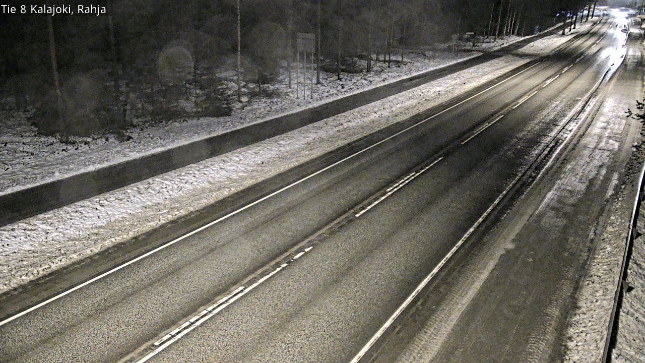 Weather Camera Image Väg 8 Kalajoki, Rahja, Kalajoki, Pohjois-Pohjanmaa