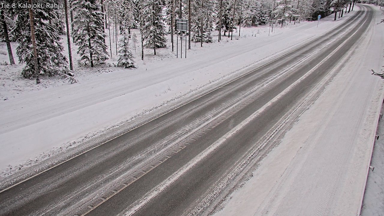 Kelikamerat Kuva Tie 8 Kalajoki, Rahja, Kalajoki, Pohjois-Pohjanmaa