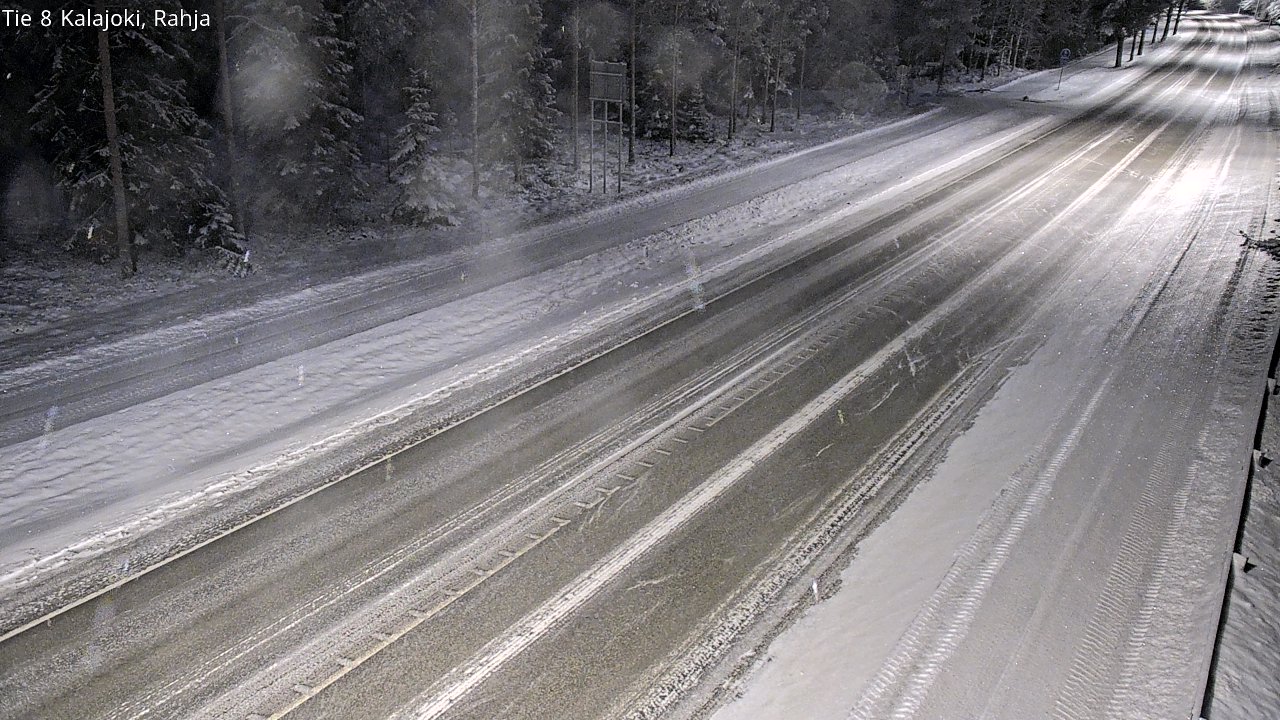 Kelikamerat Kuva Tie 8 Kalajoki, Rahja, Kalajoki, Pohjois-Pohjanmaa