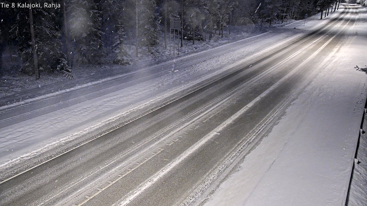 Kelikamerat Kuva Tie 8 Kalajoki, Rahja, Kalajoki, Pohjois-Pohjanmaa