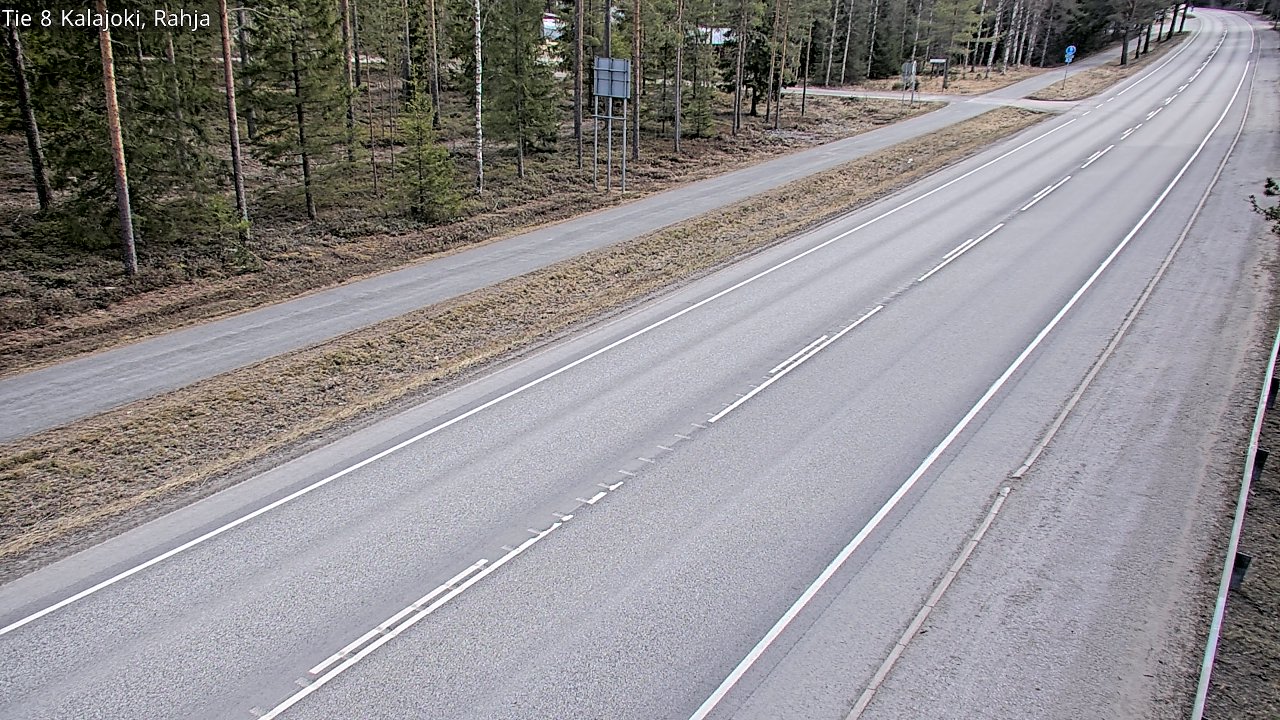 Kelikamerat Kuva Tie 8 Kalajoki, Rahja, Kalajoki, Pohjois-Pohjanmaa