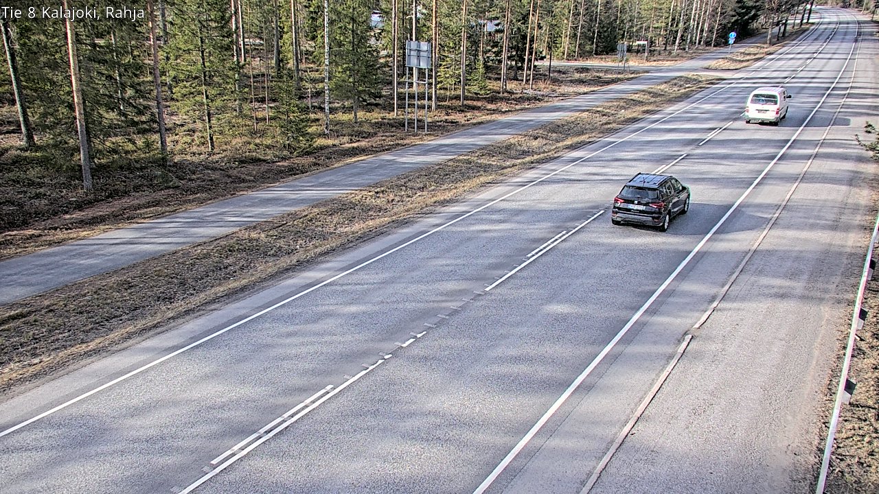 Kelikamerat Kuva Tie 8 Kalajoki, Rahja, Kalajoki, Pohjois-Pohjanmaa