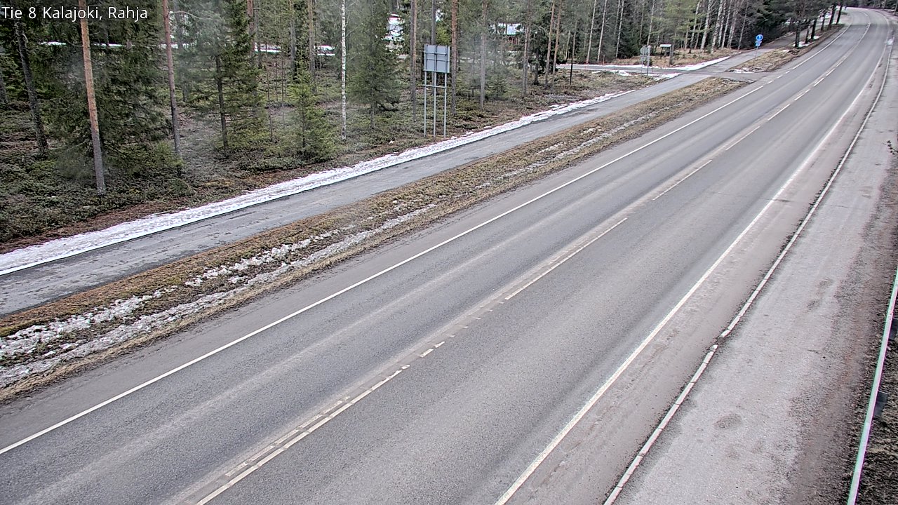 Kelikamerat Kuva Tie 8 Kalajoki, Rahja, Kalajoki, Pohjois-Pohjanmaa