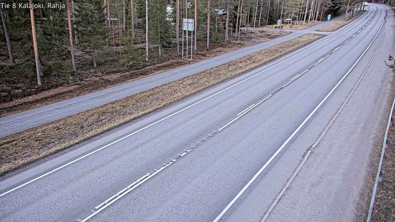 Kelikamerat Kuva Tie 8 Kalajoki, Rahja, Kalajoki, Pohjois-Pohjanmaa
