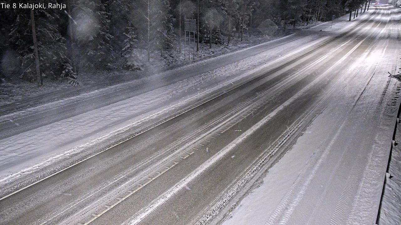 Kelikamerat Kuva Tie 8 Kalajoki, Rahja, Kalajoki, Pohjois-Pohjanmaa