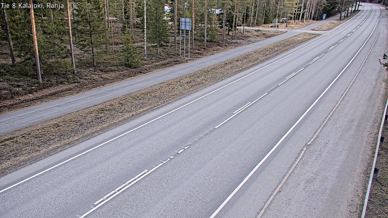 Kelikamerat Kuva Tie 8 Kalajoki, Rahja, Kalajoki, Pohjois-Pohjanmaa