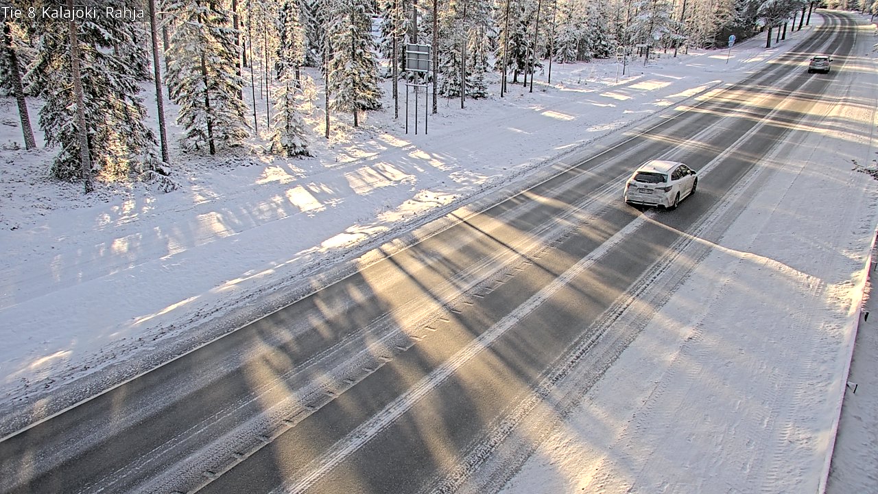 Weather Camera Image Road 8 Kalajoki, Rahja, Kalajoki, Pohjois-Pohjanmaa
