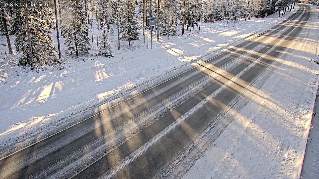Weather Camera Image Road 8 Kalajoki, Rahja, Kalajoki, Pohjois-Pohjanmaa