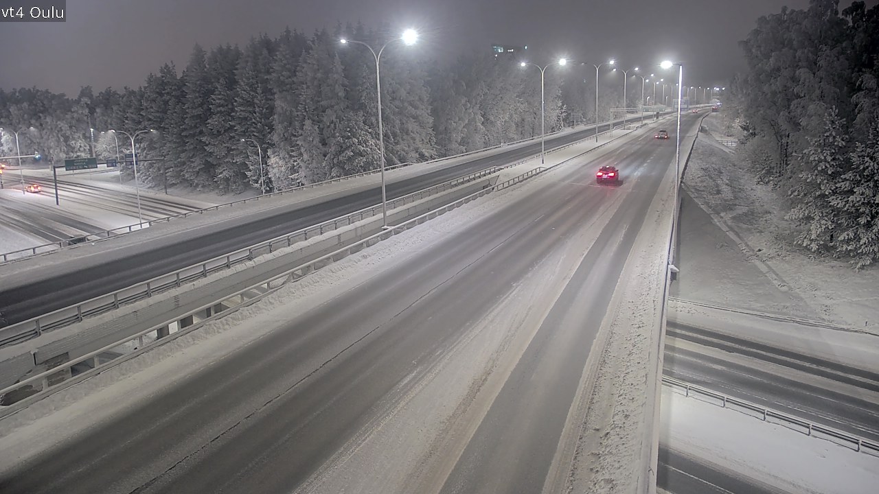 Weather Camera Image Road 4 Oulu, Oulu, Pohjois-Pohjanmaa