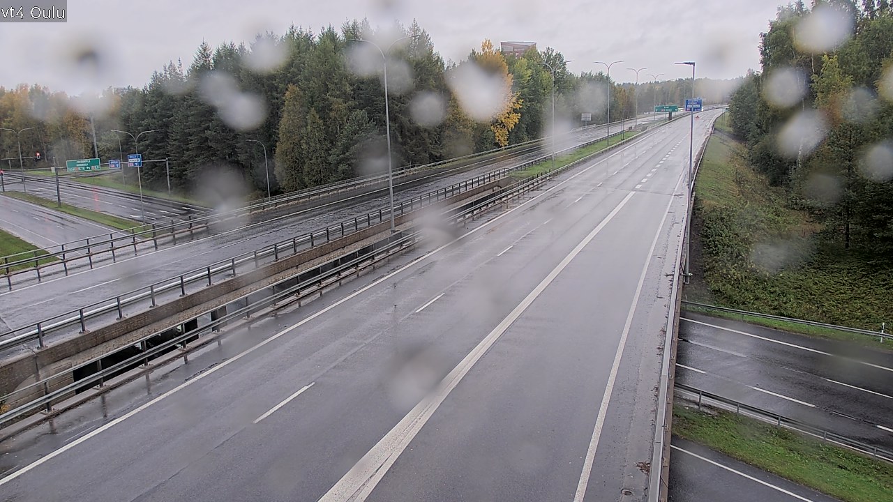 Weather Camera Image Väg 4 Uleåborg, Oulu, Pohjois-Pohjanmaa
