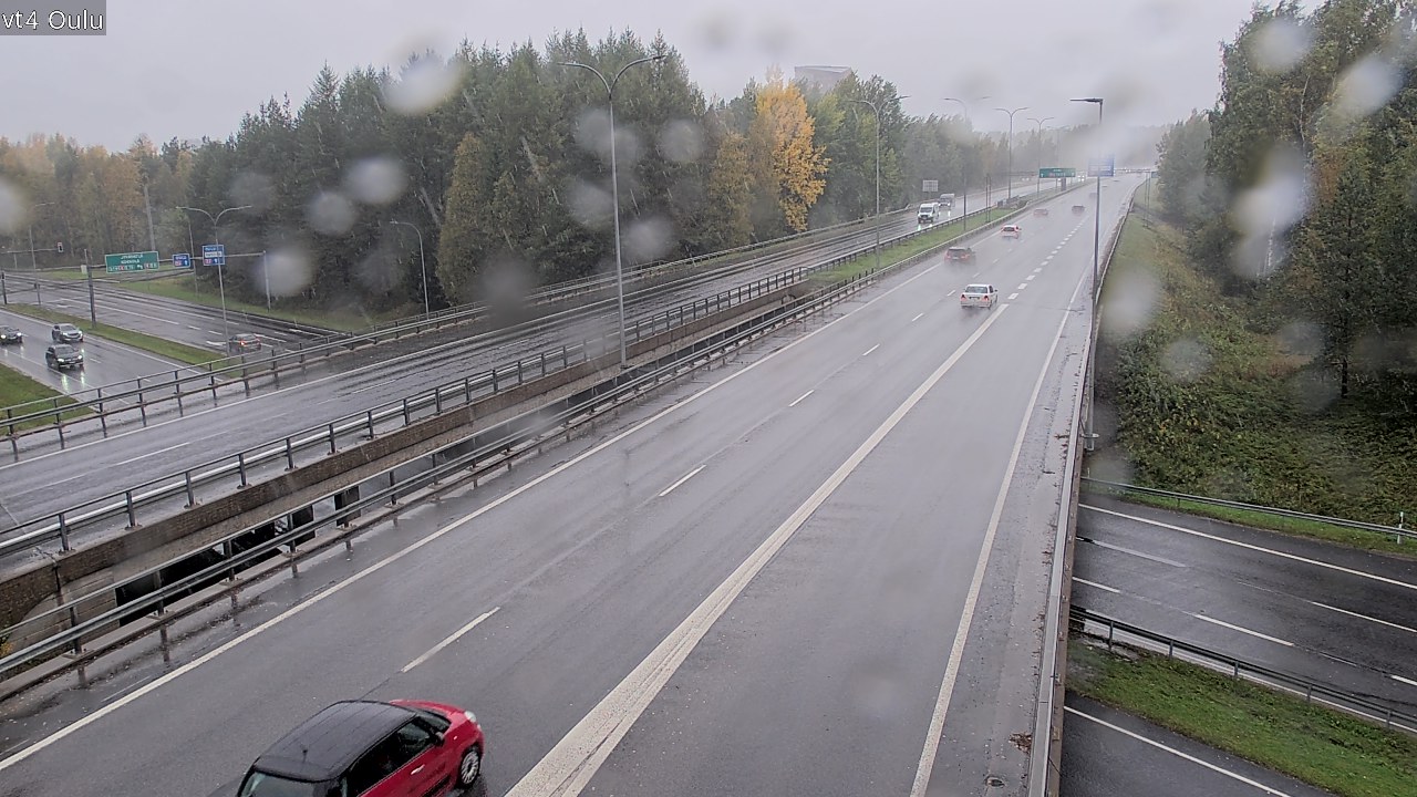 Weather Camera Image Road 4 Oulu, Oulu, Pohjois-Pohjanmaa