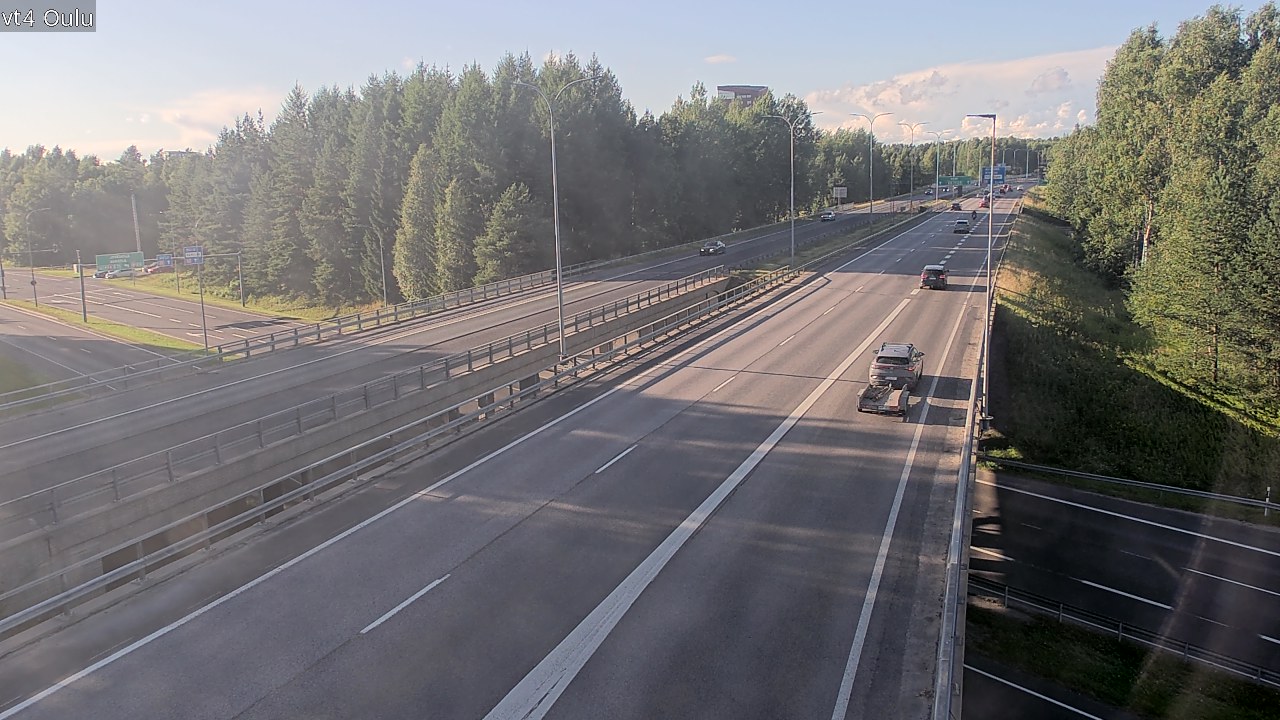 Kelikamerat Kuva Tie 4 Oulu, Oulu, Pohjois-Pohjanmaa