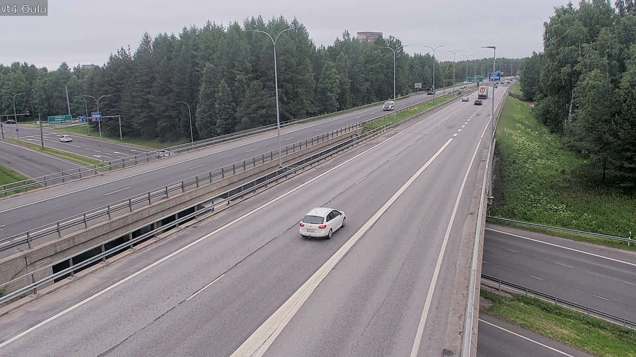 Kelikamerat Kuva Tie 4 Oulu, Oulu, Pohjois-Pohjanmaa