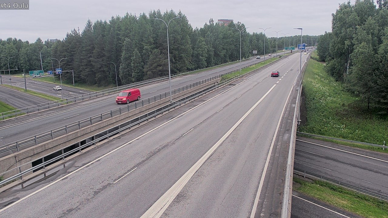 Kelikamerat Kuva Tie 4 Oulu, Oulu, Pohjois-Pohjanmaa