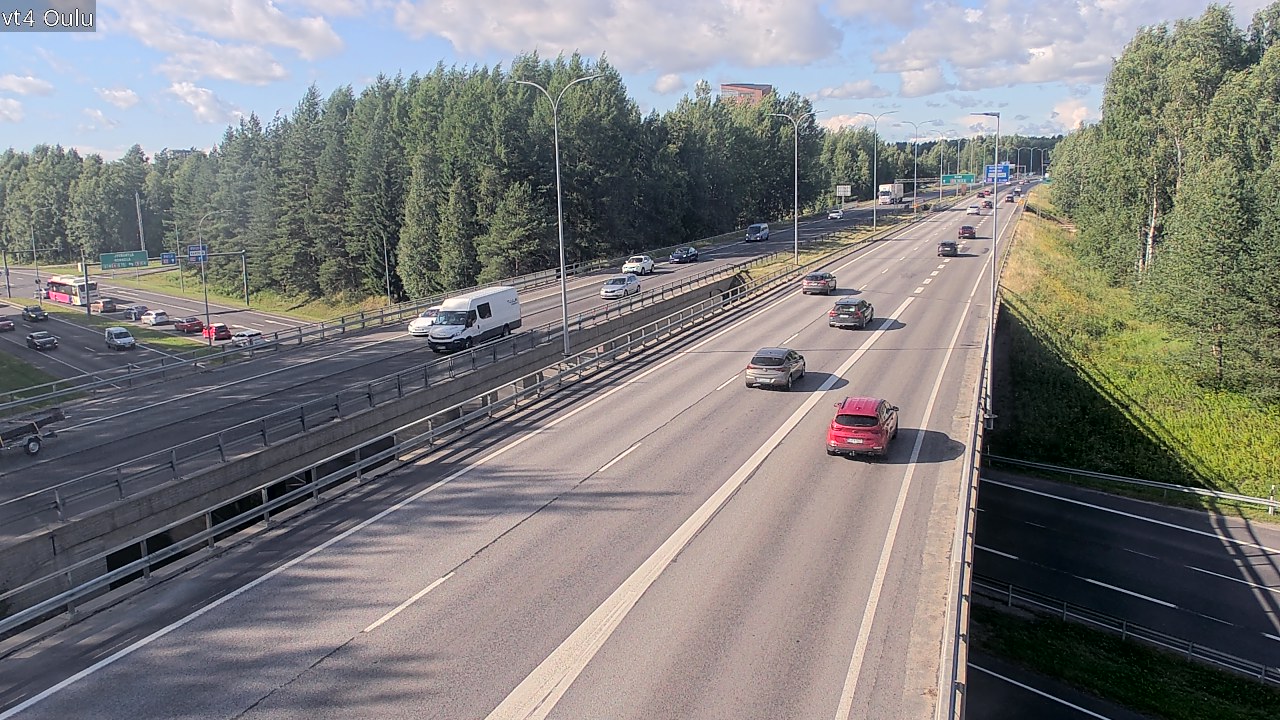 Kelikamerat Kuva Tie 4 Oulu, Oulu, Pohjois-Pohjanmaa