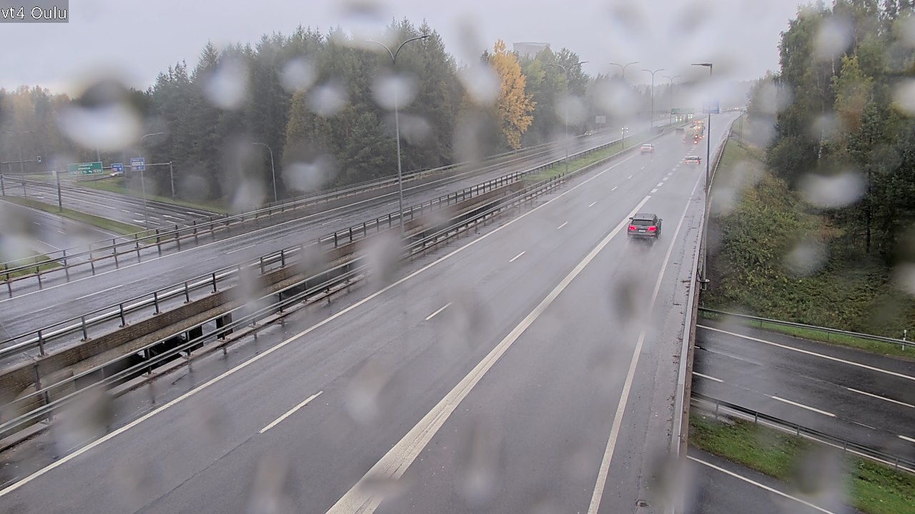 Weather Camera Image Road 4 Oulu, Oulu, Pohjois-Pohjanmaa
